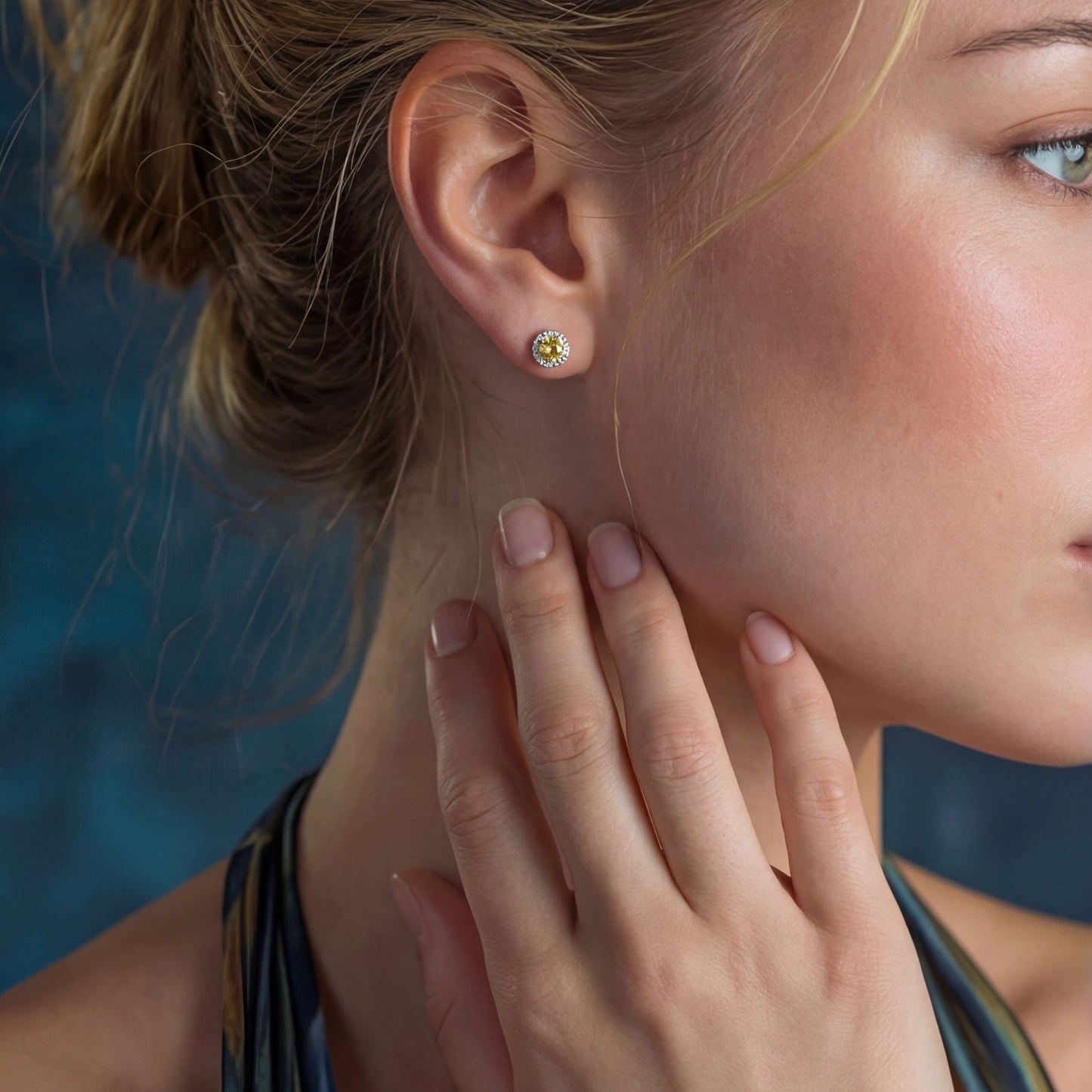 Sunburst Halo Studs | Najera Studio